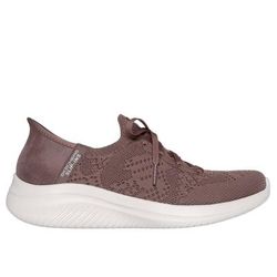 Skechers Women's Slip-ins Martha Stewart: Ultra Flex 3.0 - Back On Track Sneaker | Size 6.5 | Mauve | Textile/Synthetic | Vegan | Machine Washable