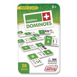 Junior Learning Inc Addition Dominoes, Ages 5 to 10 (JRL481)