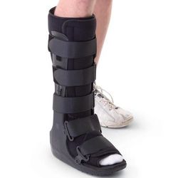 Medline Black Deluxe Leg Walker, Tall, Size XS, 1 EA (ORT28110XS)
