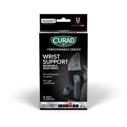 Curad Performance Series IRONMAN Universal Reversible Wrist Brace, 4/CS (CURIM19999)