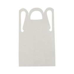 Medline Disposable Polyethylene Apron, Lightweight, 24" x 42", 100/BX (NON24272Z)