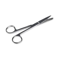 Medline O.R. Scissors, Sharp/Blunt, Straight, Sterile, 5.5", 50/CS (DYND04027)