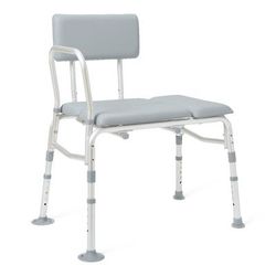 Medline Padded Transfer Bench, 400 lb. Weight Capacity, 1 EA (G3-100KBPX1)