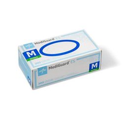 Medline MediGuard ES Powder-Free Nitrile Exam Gloves, Size M, 3000/CS (MG3002)