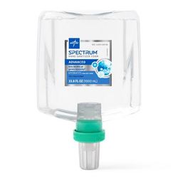 Medline Spectrum Advanced Hand Sanitizer Foam with 70% Ethyl Alcohol, 1000 mL, 4/CS (HH70F1000)