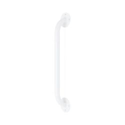 Medline White Enamel Wall Grab Bar, 16" Long, 300 lb. Weight Capacity, 1/CS (G5-016WRX1)