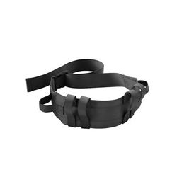 Medline Wide Transfer Belt with Handles, Black, 4/CS (MDT821203BLCK)