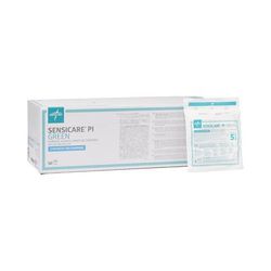 Medline SensiCare PI Green Powder-Free Surgical Gloves, Size 5.5, 200/CS (MSG9255)