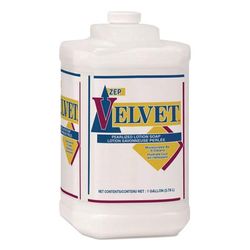 Zep Velvet Lotion Soap, Pleasant Scent, 1 gal Bottle, 4/Carton (ZPE95824)