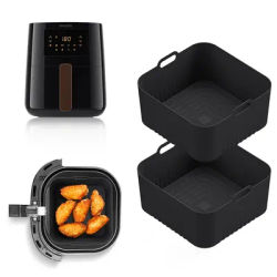 Moule de friteuse à Air en Silicone de 17cm, pour Philips HD9252 HD9200 HD9255, accessoires de friteuse à Air, compatibilité 4-5l