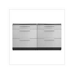 NewAge Outdoor Kitchens Stainless Steel 2-Piece Outdoor Kitchen Set (No Countertop)
