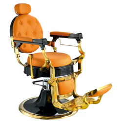 Professional vintage hairdressing saloon salon furniture Vintage Barber Chair For Men Reclining Salon Chair