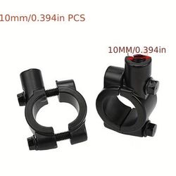 TEMU 2pcs Motorcycle Handlebar Mirror Mount Mirrors Holder Clamp For Motorbikes Street Bike Atv Snowmobile Scooter Moped