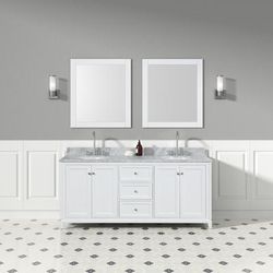Randolph Morris Atwell 72 Inch Modern Vanity RM18-728WH-RGQ