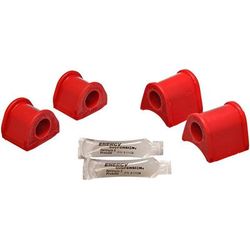 Energy Suspension Sway Bar Bushing Polyurethane Red, Rear, Driver & Passenger Side, 2-year Limited Warranty 15.5104R
