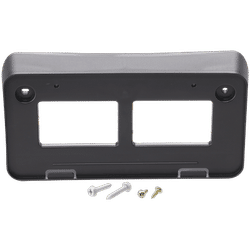 JC Whitney License Plate Bracket, Front, 1-year unlimited-mileage warranty RT01730058