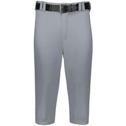 Russell Athletic R12LGM Solid Diamond Series Baseball Knicker 2.0 in Grey size Large | Polyester