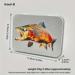 TEMU 1 , Portable Double-sided Fly Box For , Accessories
