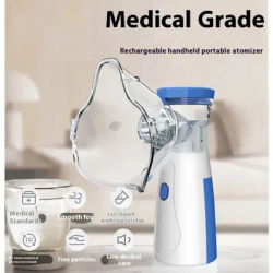 Portable Inhale Nebulizer Rechargeable Mini Handheld Mesh Atomizer Silent Autoclean Nebulizador Adult Automizer DropShipping