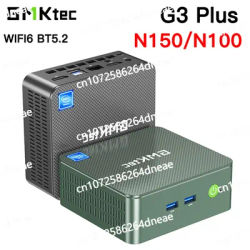 DDR4 16GB 512GB NVMe SSD WIFI6 BT5.2 Desktop Gamer Computer GMKtec G3 Plus Twin Lake N150 MINI PC G3 N100 Windows 11 Pro