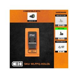 C&H Precision Weapons Optics Adapter Plate Walther PPQ/Q4/Q5 Holosun 407K/507K - Rear Sight Rear WLPPQ-HOLOK
