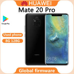 Huawei Mate 20 Pro 4G SmartPhone CPU HiSilicon Kirin 980 4200mAh Battery capacity v40MP Camera Android unlocked Used Phone