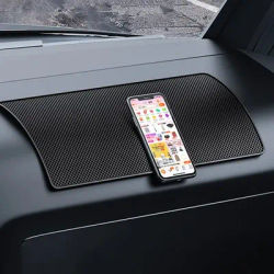 Tappetino antiscivolo per auto Cuscinetti in PVC antiscivolo appiccicosi Resistente al calore Cruscotto per auto Supporto per occhiali da sole per telefono Car Styling Interni