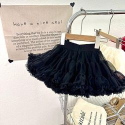 Gonna a cerchio Tutu Sottogonna Anni 1950 Retrò Vintage Bambini Ragazze Mascherata Abbigliamento da sera Cocktail party Tè Costumi di Halloween facili Vestirsi