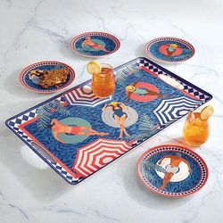 Summer Soiree Melamine Serveware - Tray - Frontgate