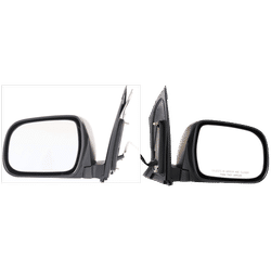 JC Whitney Mirror Textured Black, Driver & Passenger Side, 1-year limited warranty SET-JTY72ER