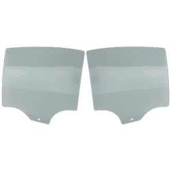 JC Whitney Door Glass, Rear, Driver & Passenger Side, 1-year unlimited-mileage warranty SET-JRB48130019
