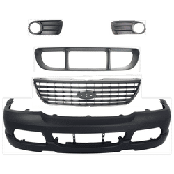 Replacement Bumper Cover Primed, Front, 1-year unlimited-mileage warranty KIT-072924-C1637