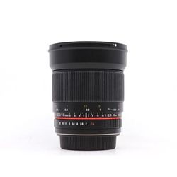 Used Rokinon 16mm f/2 ED AS UMC CS - Canon Ef-S Fit