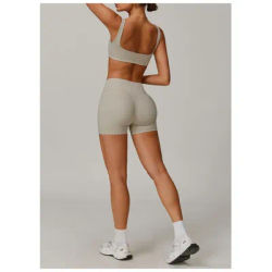 2PCS Yoga Set Gym Women Tracksuit Nude Feeling Workout Set Gym Clothes Push Up Fitness Running Sportwear Sport Bra Leggings Suit