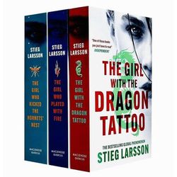 TEMU Millennium Series By Stieg Larsson (volume 1-3) Collection 3 Books Set - Fiction - Paperback