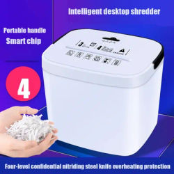 Small Shredder Office Commercial High-power A4 Mini Portable File Electric Shredder 2M/MIN/ 4*30MM