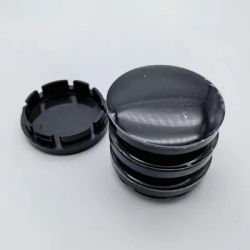 4 pièces 56MM (51MM ID) emblème noir/argent sans Logo capuchons centraux de roue de voiture jante enjoliveurs moyeu couverture Badge style de voiture accessoires automobiles