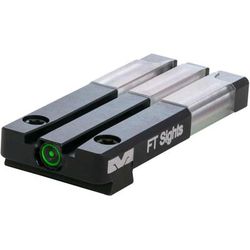 Meprolight FT Bullseye Tritium Self-Illuminated Rear Night Sight Masada Green 0631123108 631123108