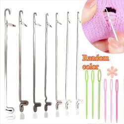 TEMU 14pcs Crochet Hook Set, Sweater Repair Knitting Tools, Diy Hand Knitting Craft Kit, Suitable For Crocheters
