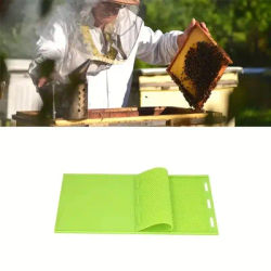 DIY Honeycomb Bee Wax Silicone Machine Foundation Beeswax Sheets Mold Flexible Beeswax Foundation Press Mould Beekeeper Candle