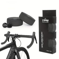 TEMU Ttpro Road Bike Handlebar Tape, Pattern, Sweat Absorbent, Non-slip, Shock-absorbing, Bike Grip Straps, Mixed Colors, Plastic Surface, Waterproof, 1 Pack, Eva Material
