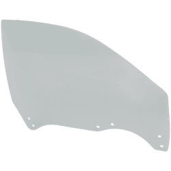 JC Whitney Door Glass, Front, Passenger Side, 1-year unlimited-mileage warranty JRS48010003