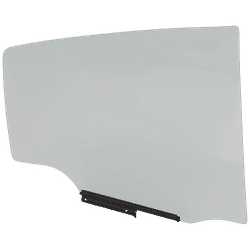 JC Whitney Door Glass, Rear, Passenger Side, 1-year unlimited-mileage warranty JRT48130027