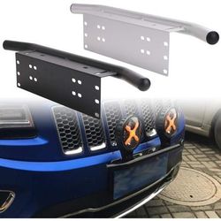 TEMU Car License Plate Frame Number Plate Bumper Mount Bracket Led Light Uk