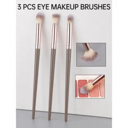 3pcs Eye Shadow Brushes Set Makeup Brushes Eye Shadow Highlighting Brushes High Quality Makeup Brushes
