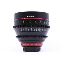 Used Canon Cn-E 50mm T1.3 L - EF Fit