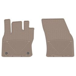 Weathertech Floor Mats Made of Rubberized Thermoplastic Elastomer Tan Molded Liner, Front Row, Lifetime limited warranty W653TN