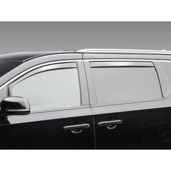 Weathertech Window Visor Acrylic Dark Smoke In-Channel Mount Type Deflector Series, Front & Rear, Lifetime limited warranty 82536IM
