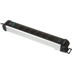 Brennenstuhl Premium Alu Line 6-Way USB 3m
