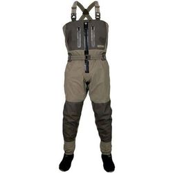 Paramount Outfitters Men's Deep Eddy Zippered Breathable Chest Fishing Waders - Elk XL